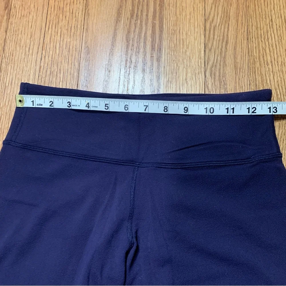 Lululemon Vintage Mid-Rise Full Length Leggings - Navy - Size 6